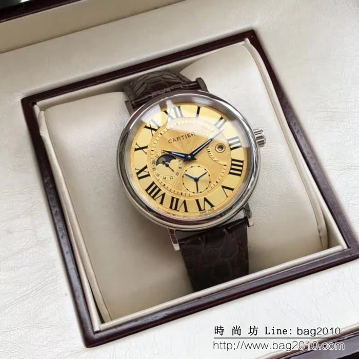 CARTIER卡地亞 時尚精品 高品質男士腕表 WSS0357